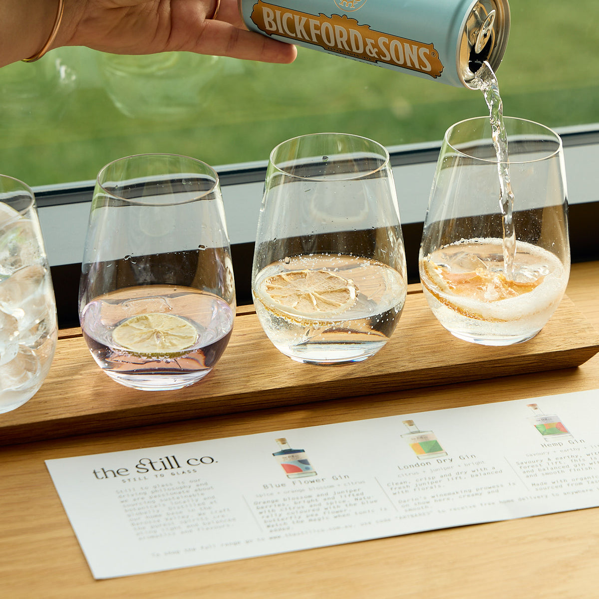 Discover the Distinctive Flavours of The Still Co's Gin Flights at Art