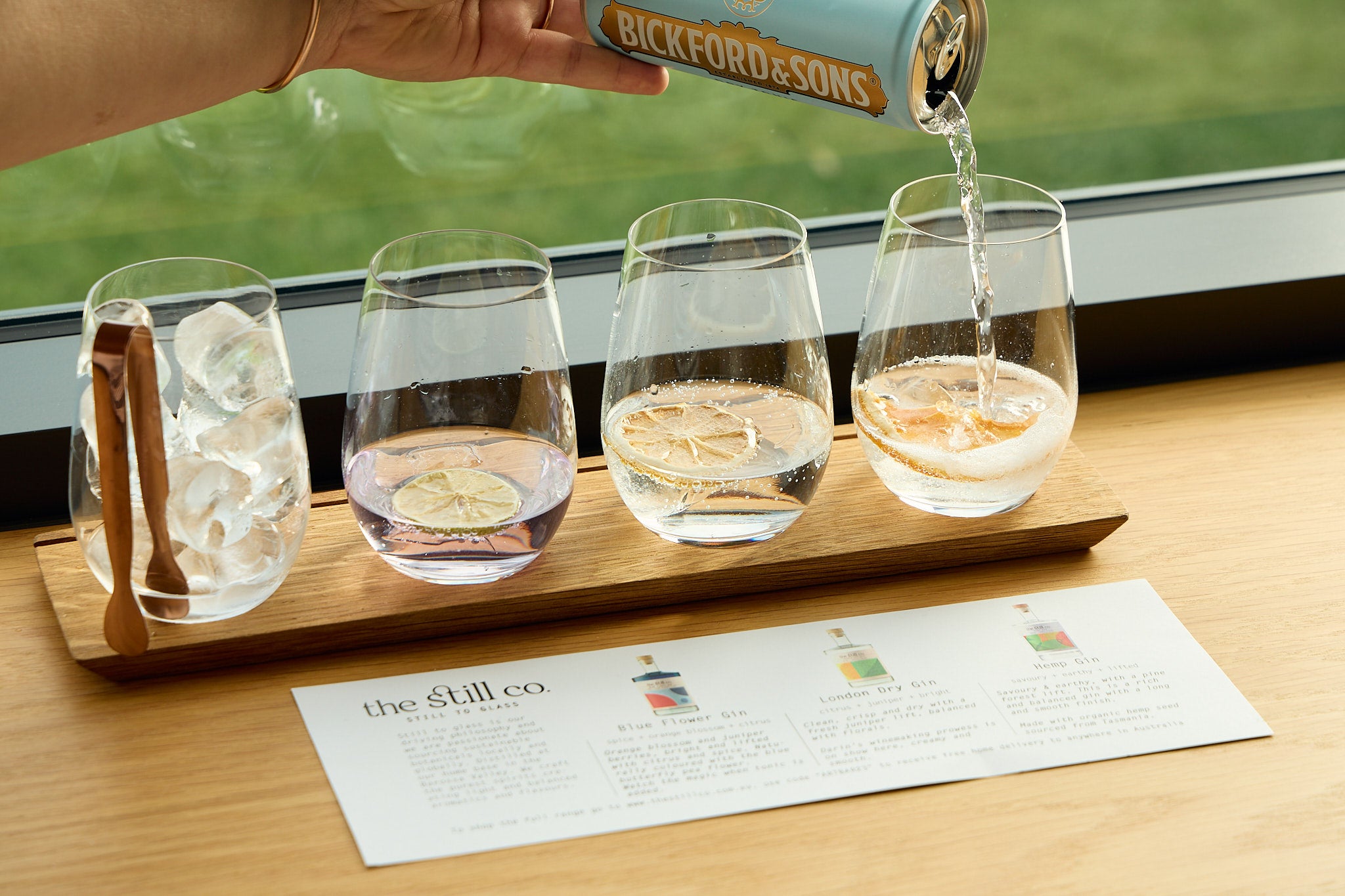Discover the Distinctive Flavours of The Still Co's Gin Flights at Artisans of Barossa in the Heart of the Barossa Valley
