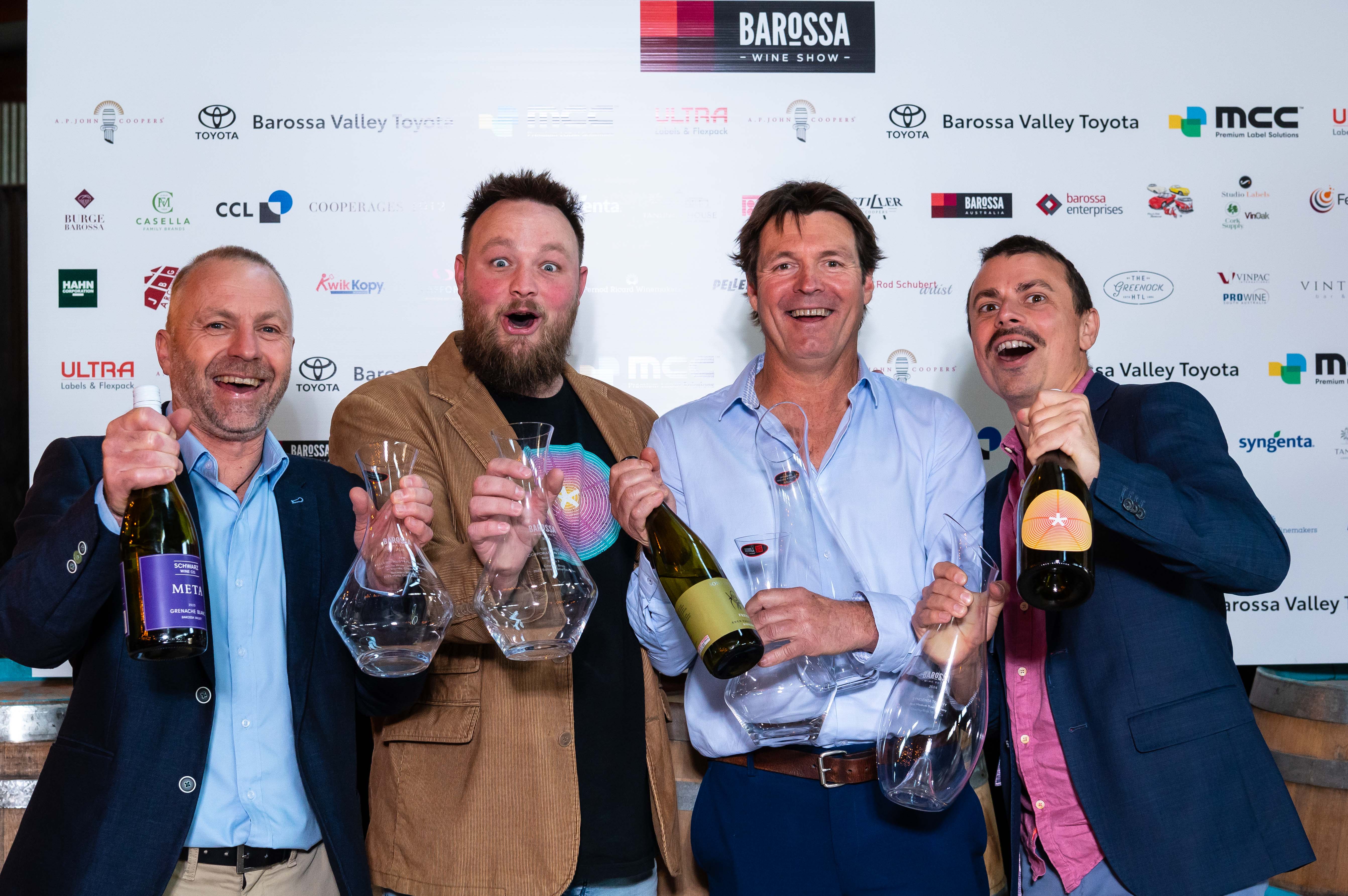 Five Trophy wins at the Barossa Wine Show 2024!